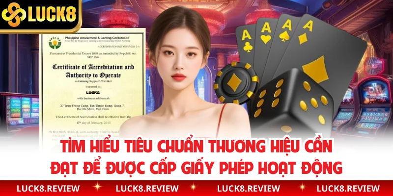 Tìm hiểu tiêu chuẩn thương hiệu cần đạt để được cấp giấy phép hoạt động